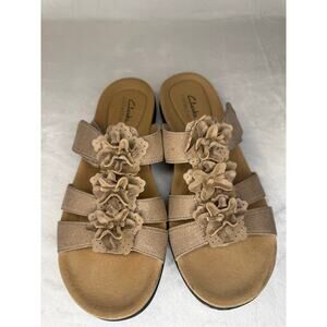 Clarks Laurieann Judi Sandals Women's size 8.5 EUC